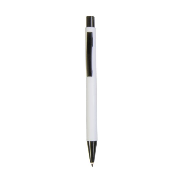 Immagine Penna a scatto in plastica con clip in metallo