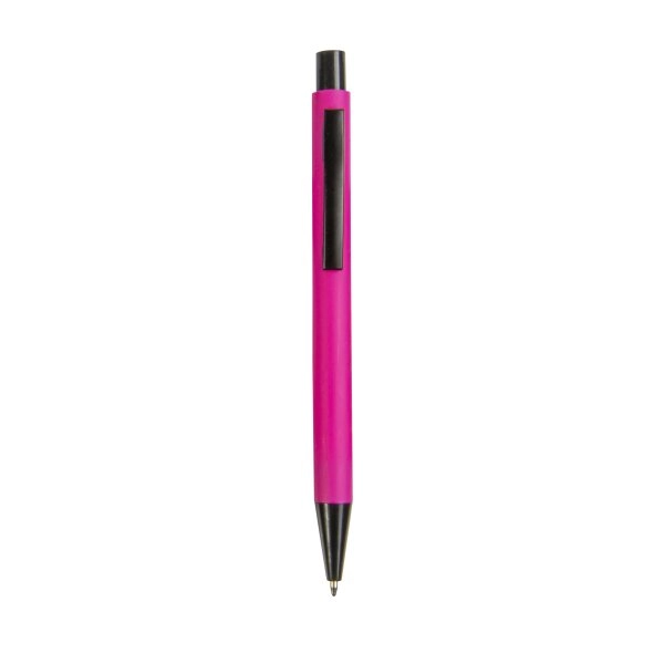 Immagine Penna a scatto in plastica con clip in metallo