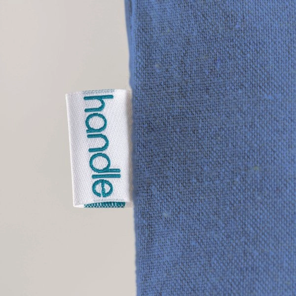 Immagine Shopper in cotone riciclato 190 g/m2, manici lunghi