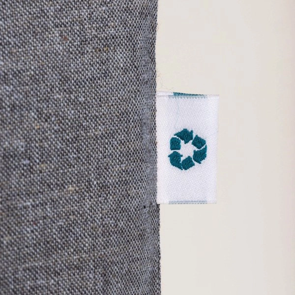 Immagine Shopper in cotone riciclato 190 g/m2, manici lunghi