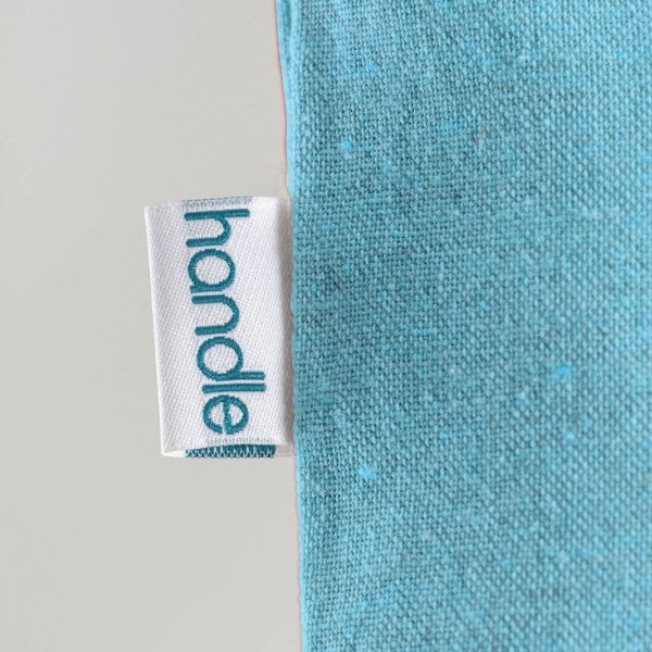 Immagine Shopper in cotone riciclato 190 g/m2, manici lunghi