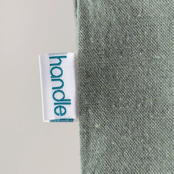 Immagine Shopper in cotone riciclato 190 g/m2, manici lunghi