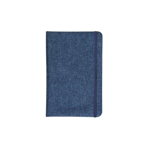 Immagine Quaderno con copertina in R-Pet, con elastico, fogli a righe color bianco