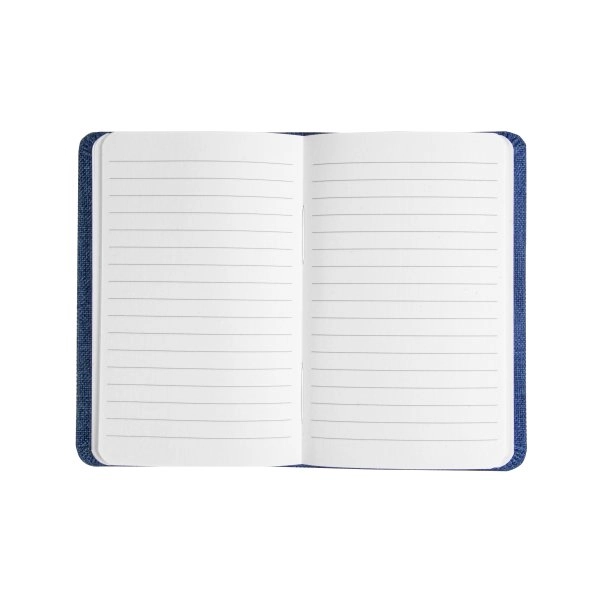 Immagine Quaderno con copertina in R-Pet, con elastico, fogli a righe color bianco