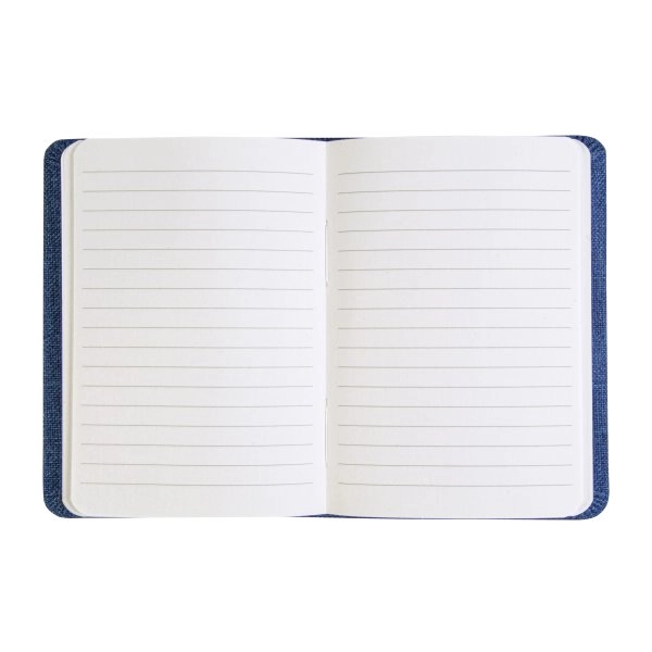 Immagine Quaderno con copertina in R-Pet, con elastico, fogli a righe color bianco