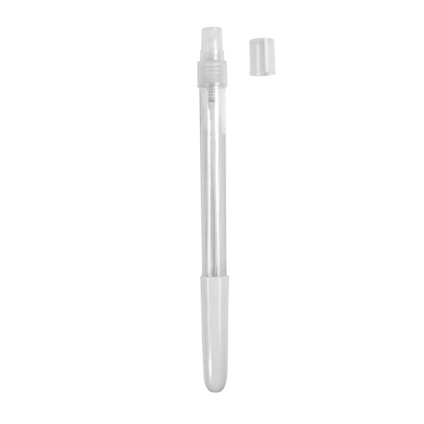 Immagine Penna a sfera in ABS con erogatore spray da 10 ml riempibile (liquido non incluso)