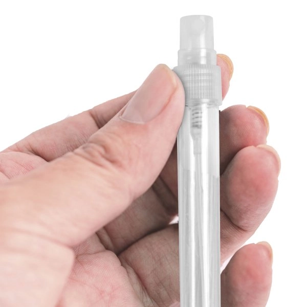 Immagine Penna a sfera in ABS con erogatore spray da 10 ml riempibile (liquido non incluso)