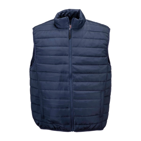 Gilet imbottito in poliestere 50 D e foderato in poliestere 210T