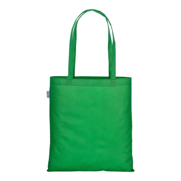 Immagine Shopper in R-pet 80g/m2, manici lunghi