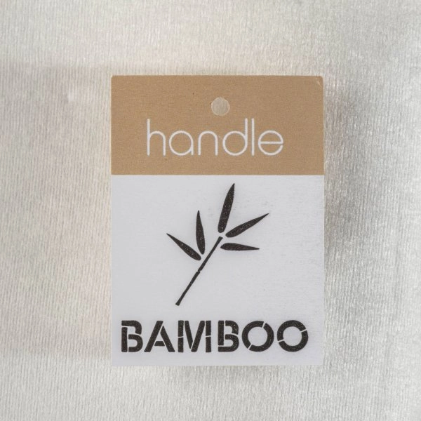 Immagine Shopper in fibra di bambù 135 g/m2, manici lunghi