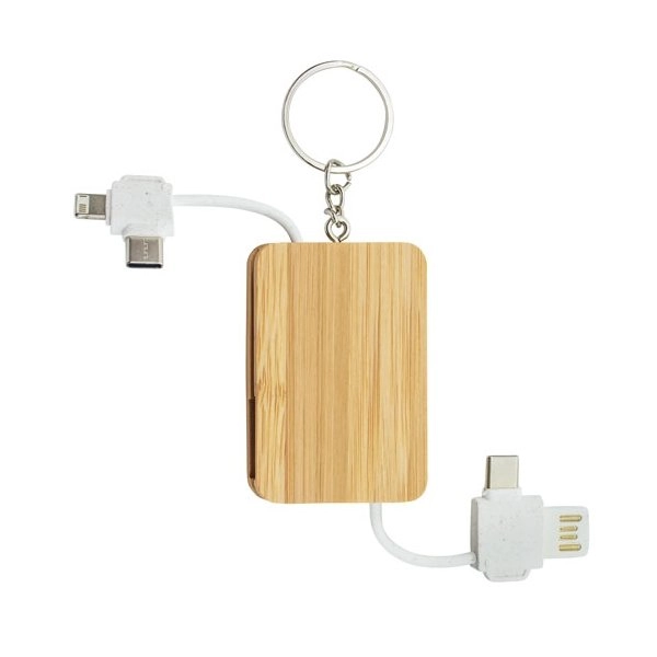 PORTACHIAVI-CARICABATTERIE CON CONNETTORI ECO 