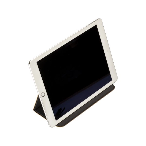 Immagine Mousepad e supporto per cellulare in sughero, con caricabatterie wireless