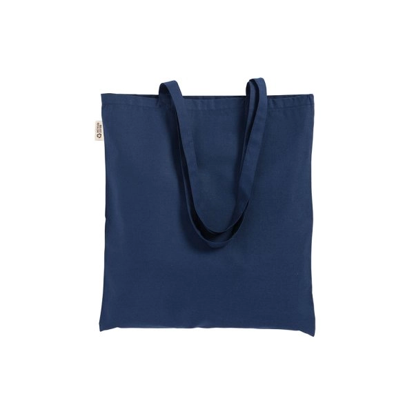 Immagine Shopper in cotone/poliestere riciclato 180 g/m2, manici lunghi