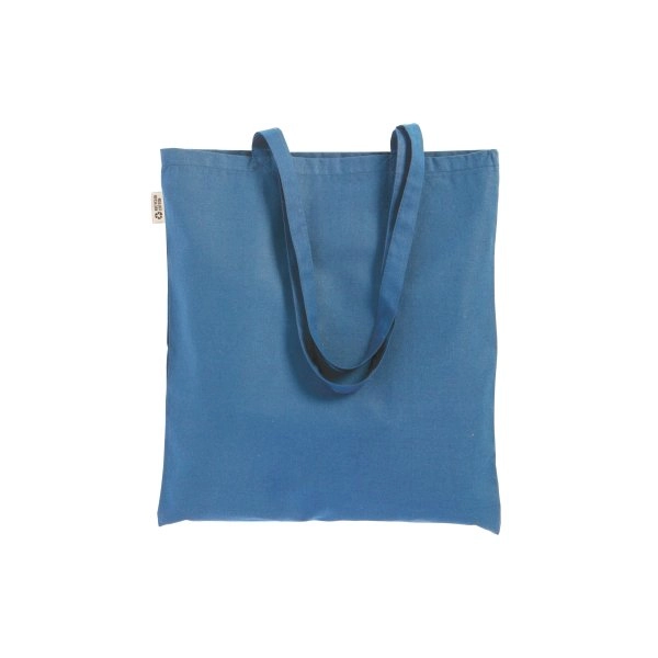 Immagine Shopper in cotone/poliestere riciclato 180 g/m2, manici lunghi