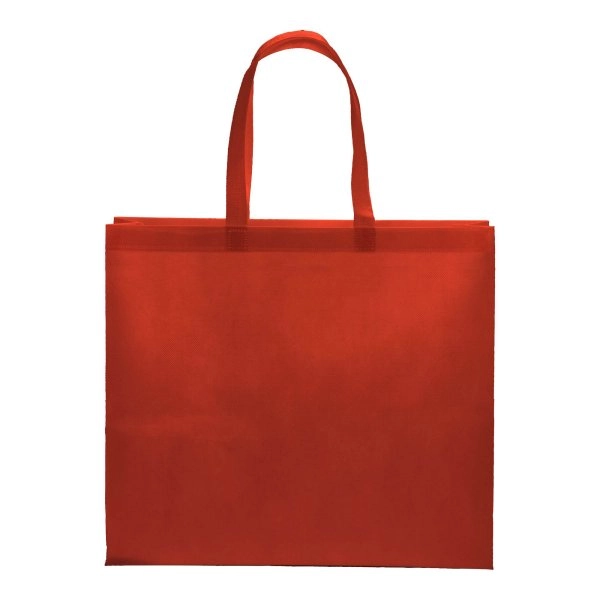 Immagine Shopper termosaldata in R-pet 80 g/ m2 con soffietto