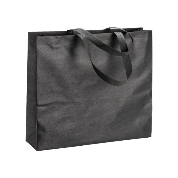 Immagine Shopper termosaldata in R-pet 80 g/ m2 con soffietto