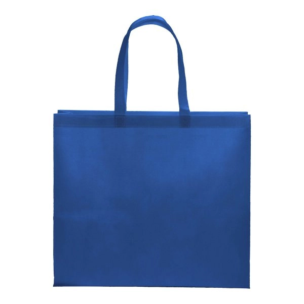 Immagine Shopper termosaldata in R-pet 80 g/ m2 con soffietto