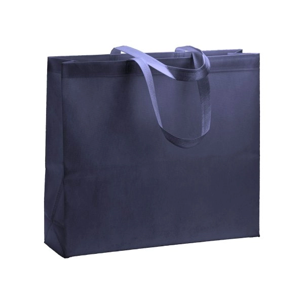 Immagine Shopper termosaldata in R-pet 80 g/ m2 con soffietto