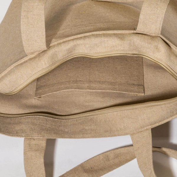 Immagine Shopper con soffietto in cotone riciclato 280 g/m2