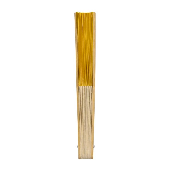 Immagine Ventaglio in carta con manico in bambù