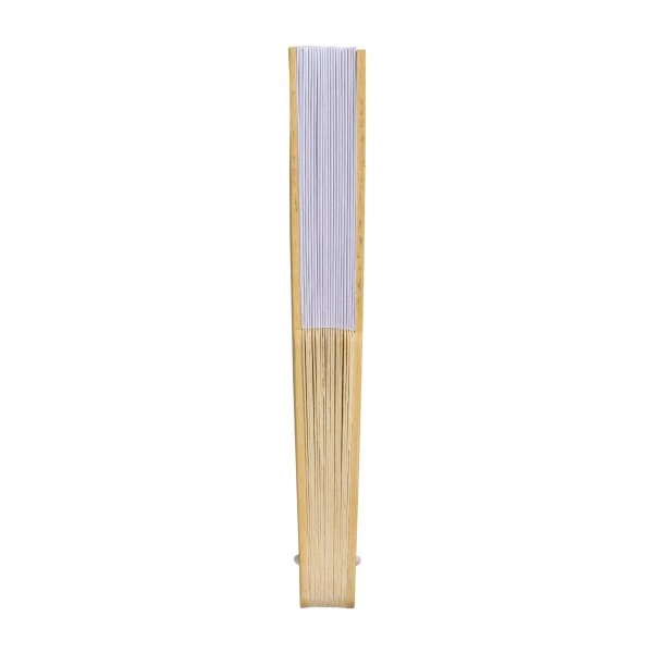 Immagine Ventaglio in carta con manico in bambù