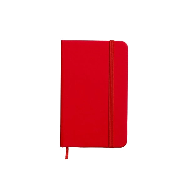 Immagine Quaderno con copertina in PU riciclato con fogli a righe (80 pag.)