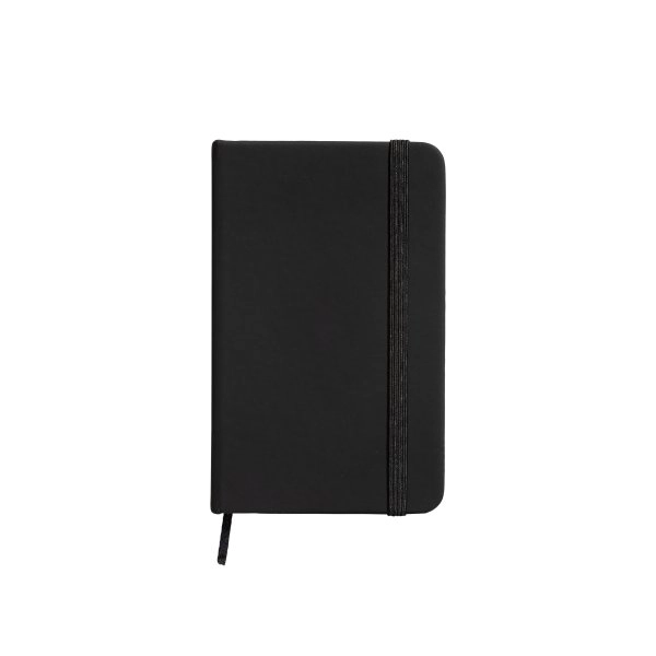 Immagine Quaderno con copertina in PU riciclato con fogli a righe (80 pag.)