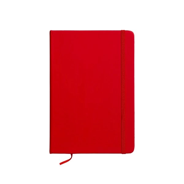 Immagine Quaderno con copertina in PU riciclato con fogli a righe (80 pag.)