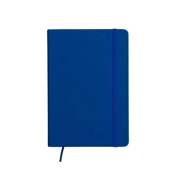 Quaderno con copertina in PU riciclato con fogli a righe (80 pag.)