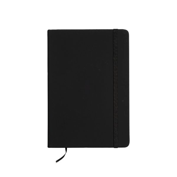 Immagine Quaderno con copertina in PU riciclato con fogli a righe (80 pag.)