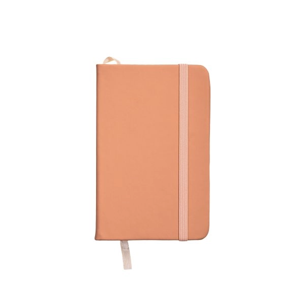 Immagine Quaderno con copertina in PU in colori pastello ed elastico di chiusura