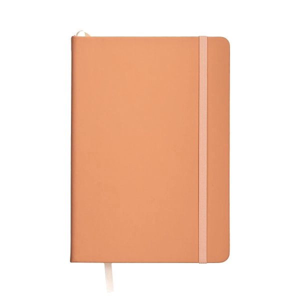 Immagine Quaderno con copertina in PU in colori pastello ed elastico di chiusura