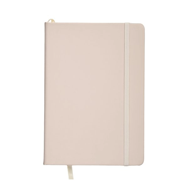 Immagine Quaderno con copertina in PU in colori pastello ed elastico di chiusura