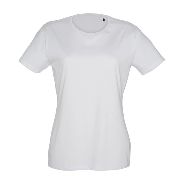 T-shirt da donna in cotone pettinato da 145 g/m2