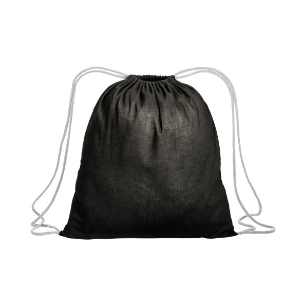 Immagine Zainetto in cotone da 120 g/m2, con chiusura a strozzo. È certificato OEKO-TEX®.
