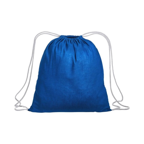 Immagine Zainetto in cotone da 120 g/m2, con chiusura a strozzo. È certificato OEKO-TEX®.