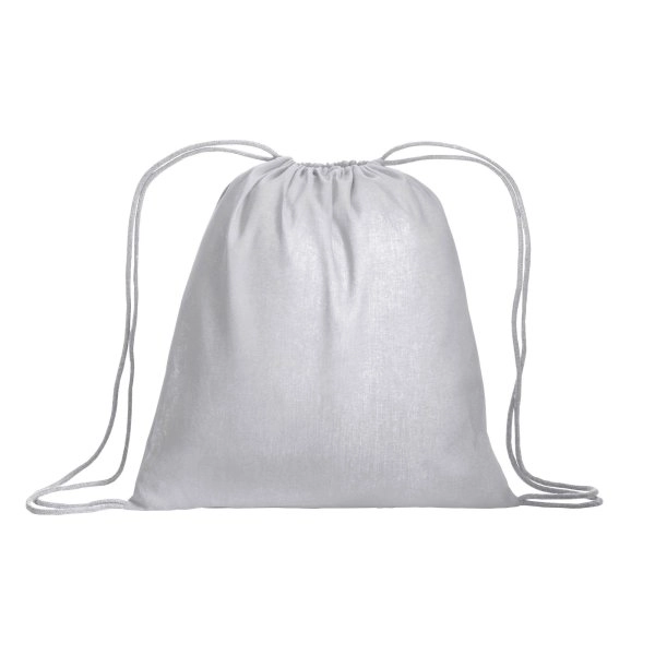 Immagine Zainetto in cotone da 120 g/m2, con chiusura a strozzo. È certificato OEKO-TEX®.