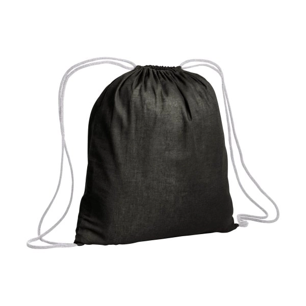 Immagine Zainetto in cotone da 120 g/m2, con chiusura a strozzo. È certificato OEKO-TEX®.