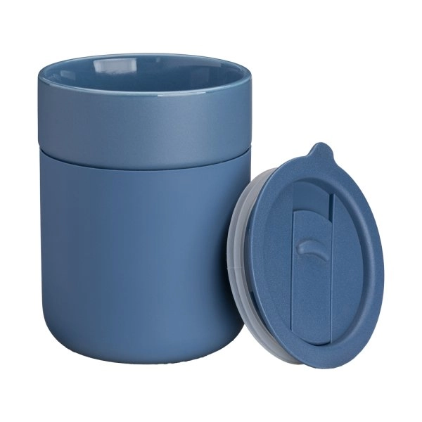 Immagine Tazza in ceramica con rivestimento in silicone da 300 ml