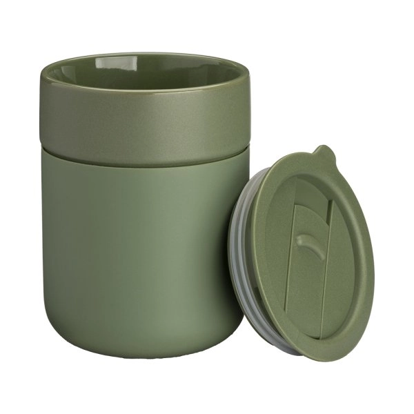 Immagine Tazza in ceramica con rivestimento in silicone da 300 ml