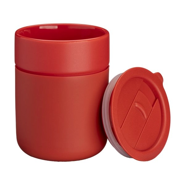 Immagine Tazza in ceramica con rivestimento in silicone da 300 ml