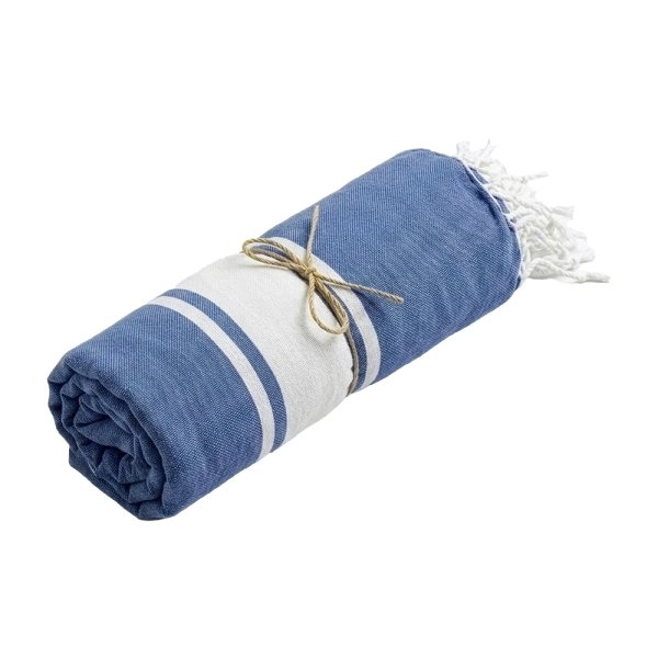 Immagine Telo mare in cotone riciclato da 150 g/m2 certificato GRS