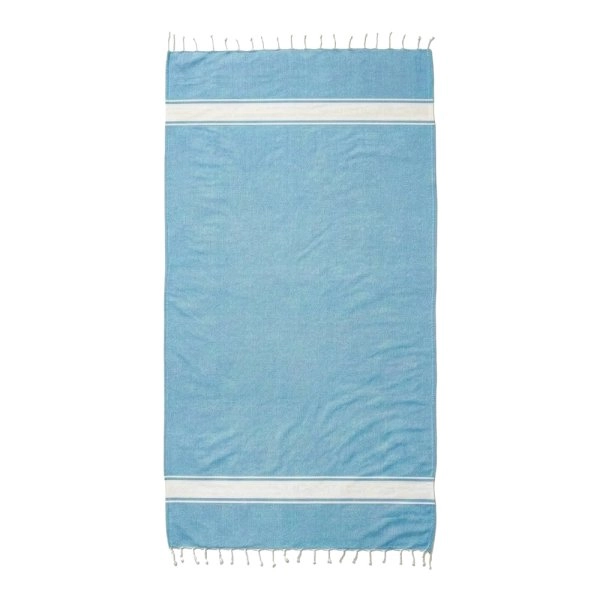 Immagine Telo mare in cotone riciclato da 150 g/m2 certificato GRS