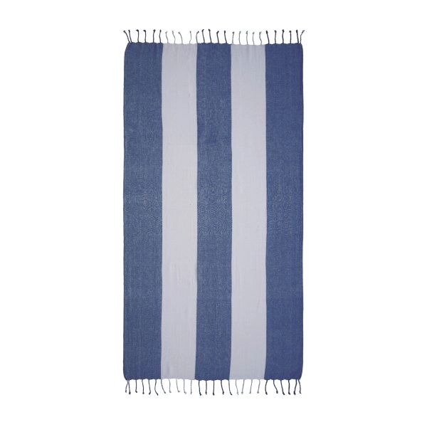 Immagine Telo mare/Fouta in cotone riciclato 180 g/m2 certificato GRS