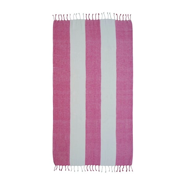 Immagine Telo mare/Fouta in cotone riciclato 180 g/m2 certificato GRS