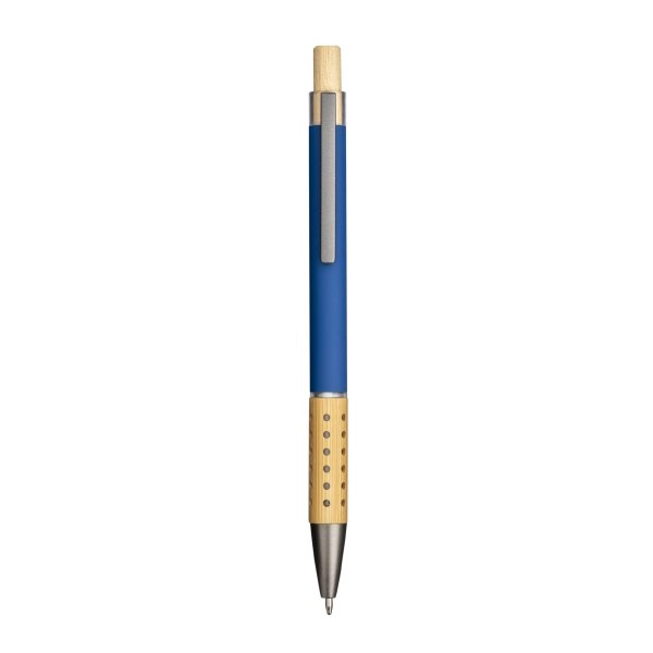 Penna a scatto in alluminio riciclato gommato