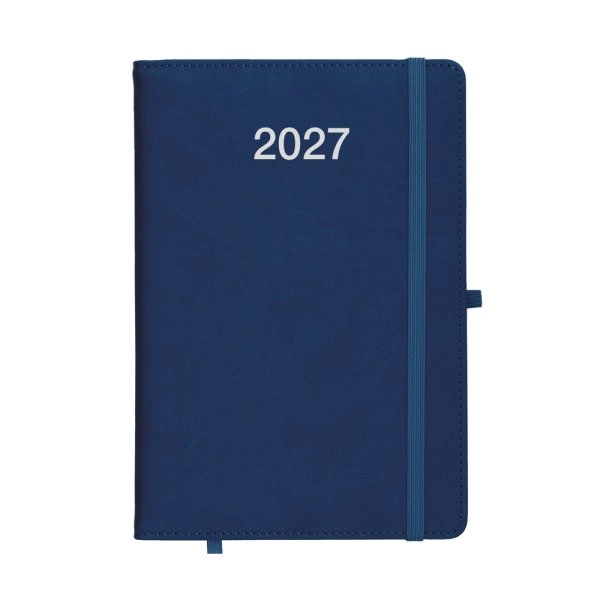 Immagine Agenda giornaliera 2027, copertina rigida in PU termovirante con impuntura perimetrale