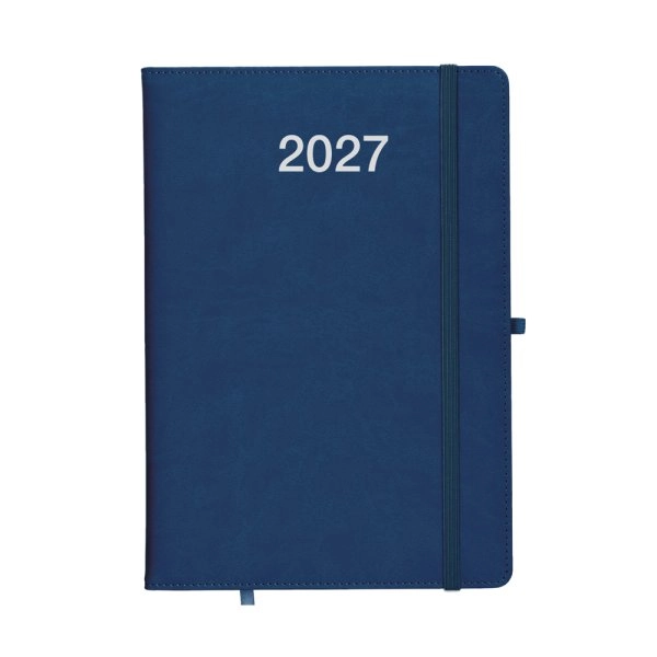 Immagine Agenda settimanale 2027, copertina rigida in PU termovirante con impuntura perimetrale