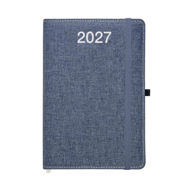 Immagine Agenda settimanale 2027, copertina rigida in PET riciclato con effetto mélange