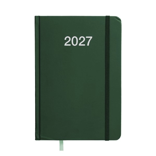 Immagine Agenda giornaliera 2027, copertina rigida in cartoncino laminato